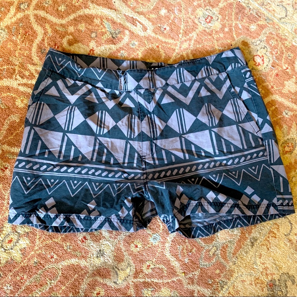 💙All over print short shorts/swim trunks